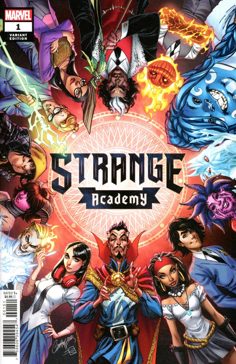 Strange Academy #1 Cover D Variant J Scott Campbell Cover