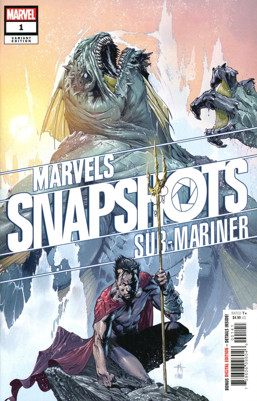 Sub-Mariner Marvels Snapshots #1 Cover B Variant Gabriele Dell Otto Cover