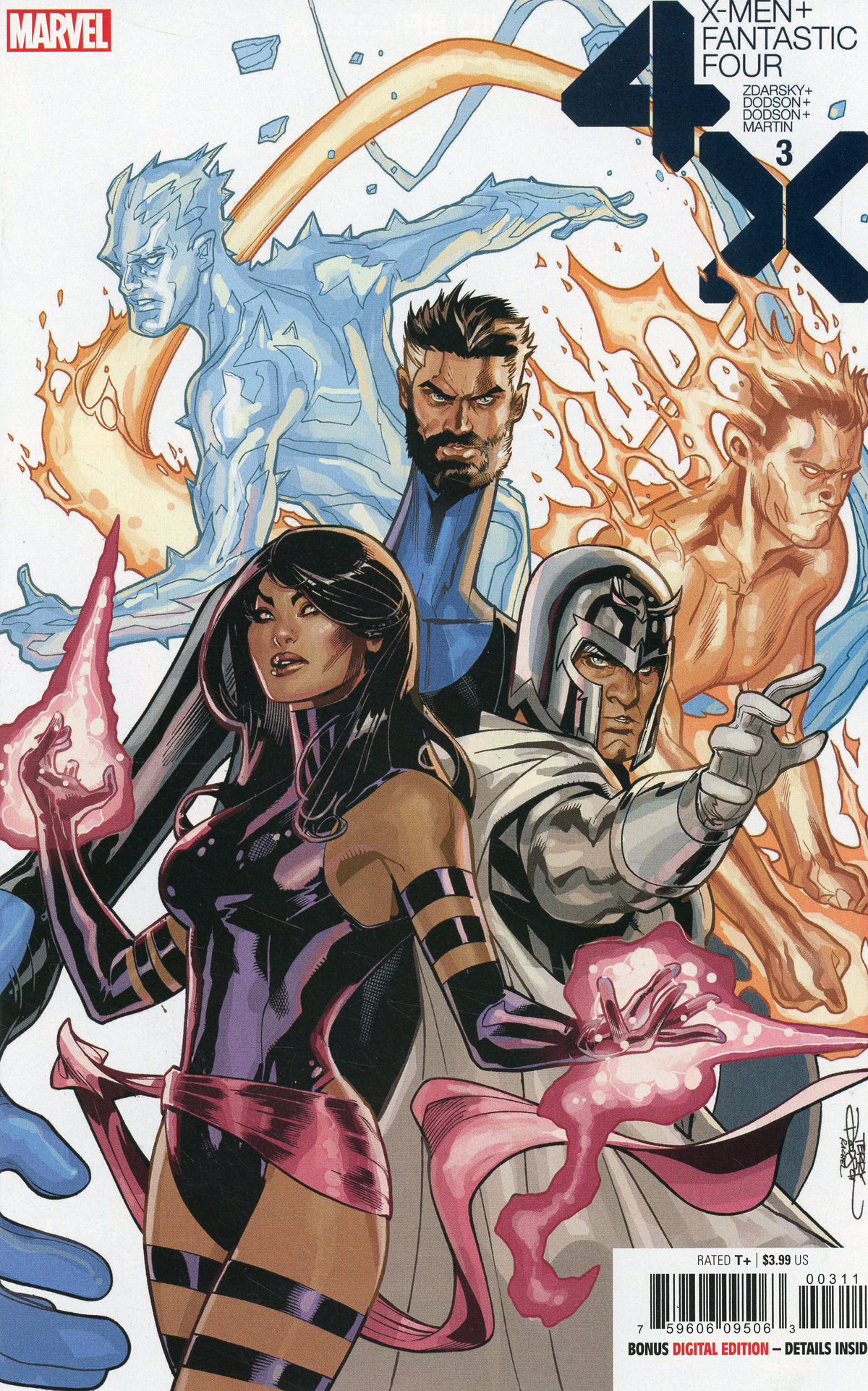 X-Men Fantastic Four Vol 2 #3 Cover A Regular Terry Dodson Cover