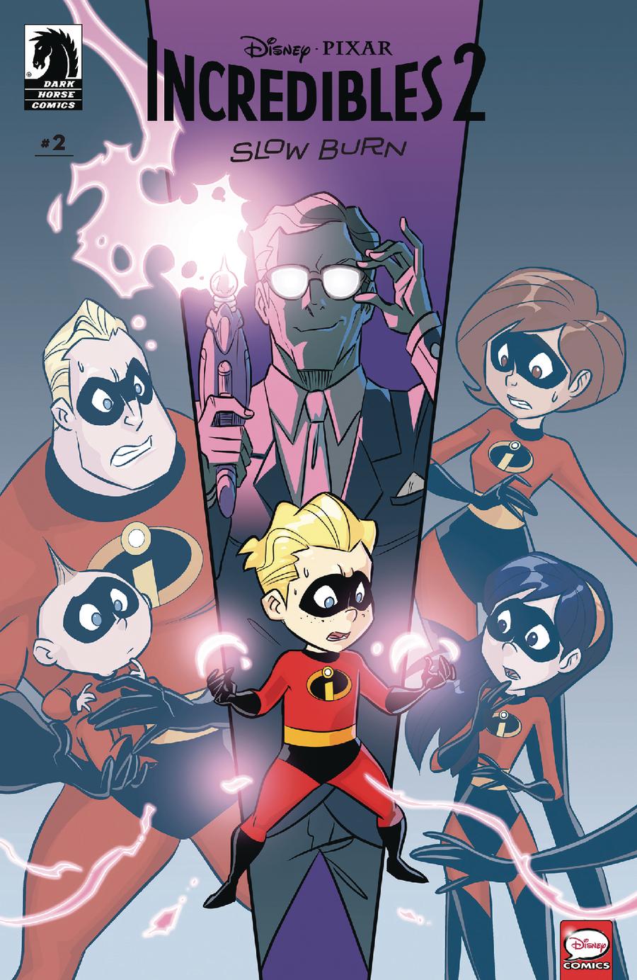 Disney Pixar Incredibles 2 Slow Burn #2 Cover A Regular Jean-Claudio Vinci Cover