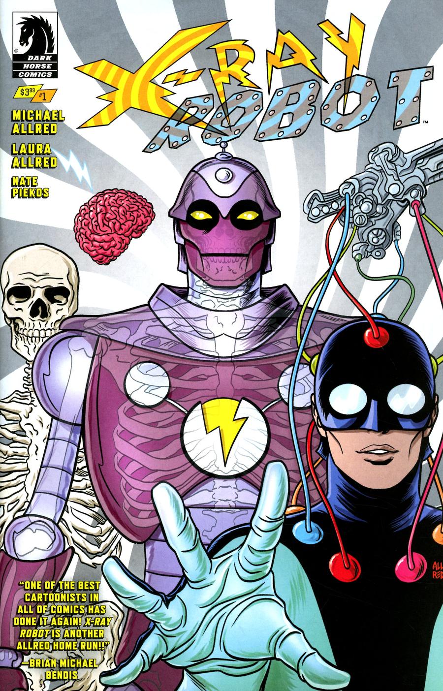 X-Ray Robot #1 Cover A Regular Michael Allred Cover
