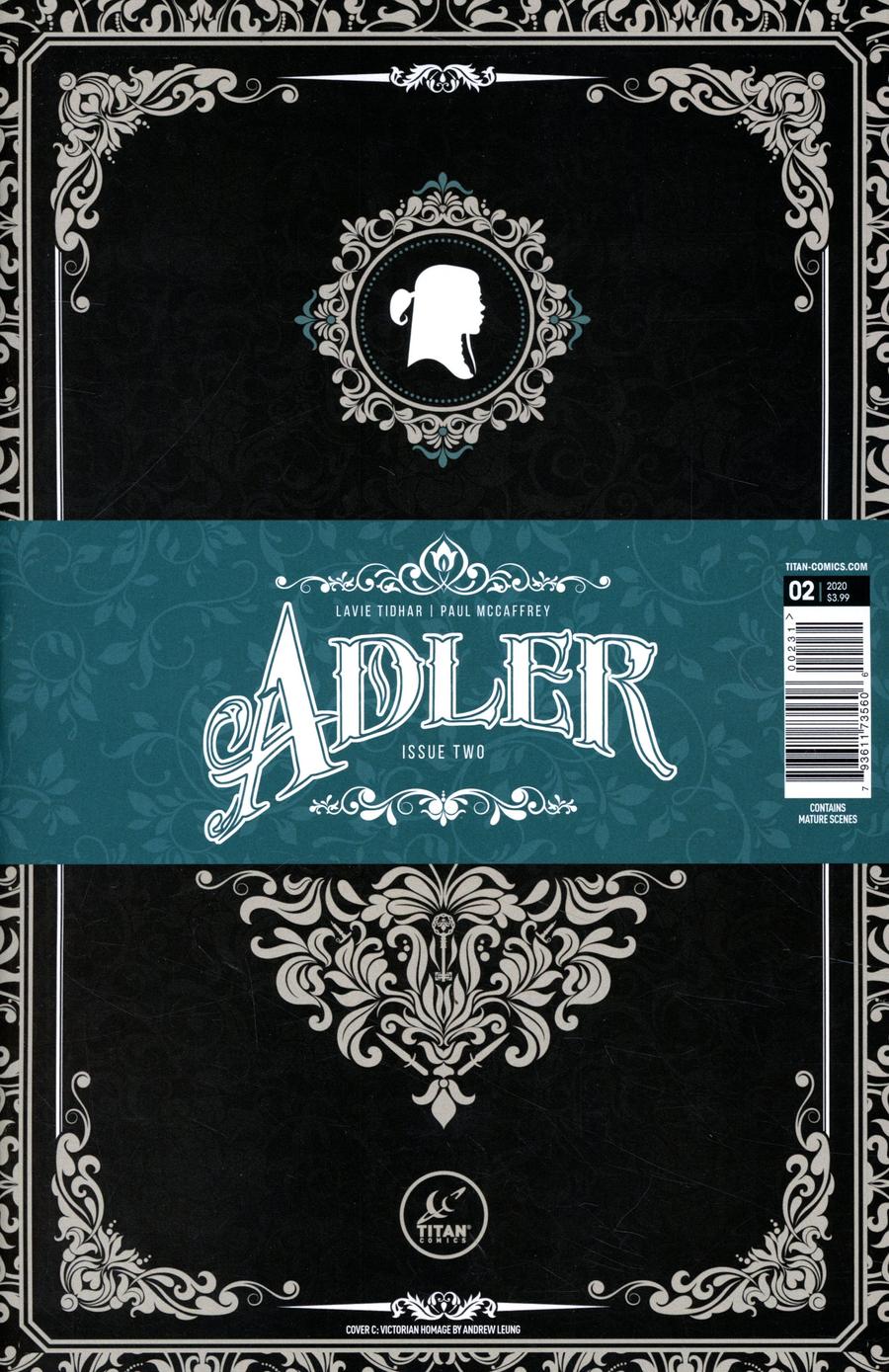 Adler #2 Cover C Variant Victorian Homage Cover