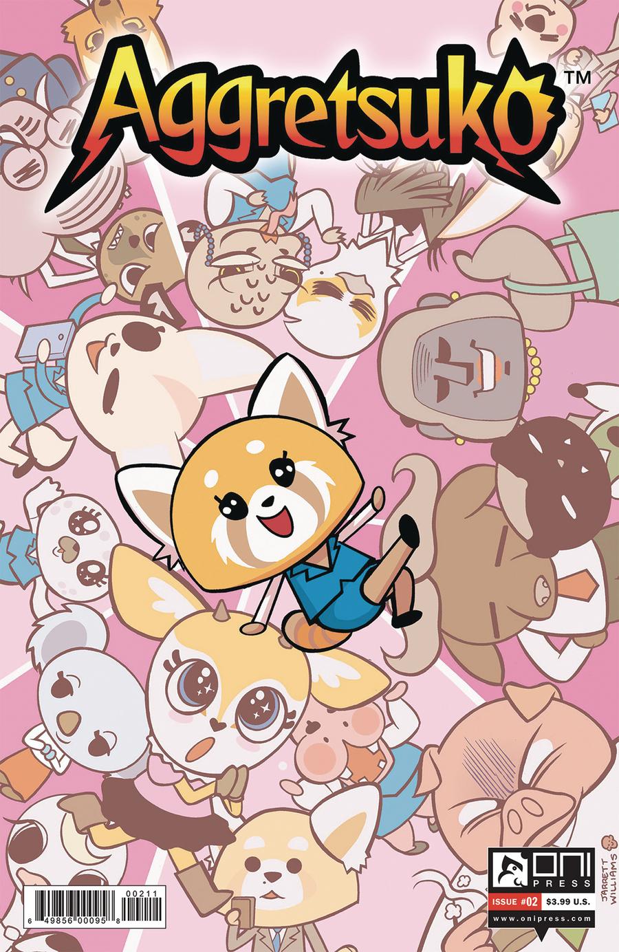 Aggretsuko #2 Cover A Regular Jarrett Williams Cover