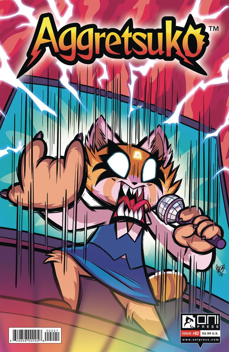 Aggretsuko #2 Cover B Variant Ian McGinty Cover