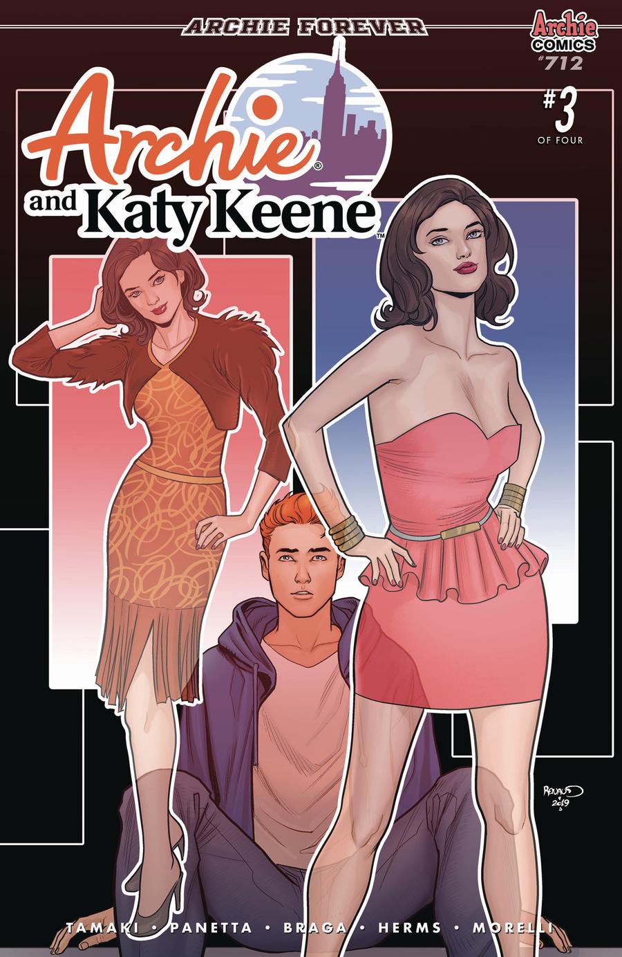 Archie Vol 2 #712 Archie And Katy Keene Part 3 Cover B Variant Paul Renaud Cover