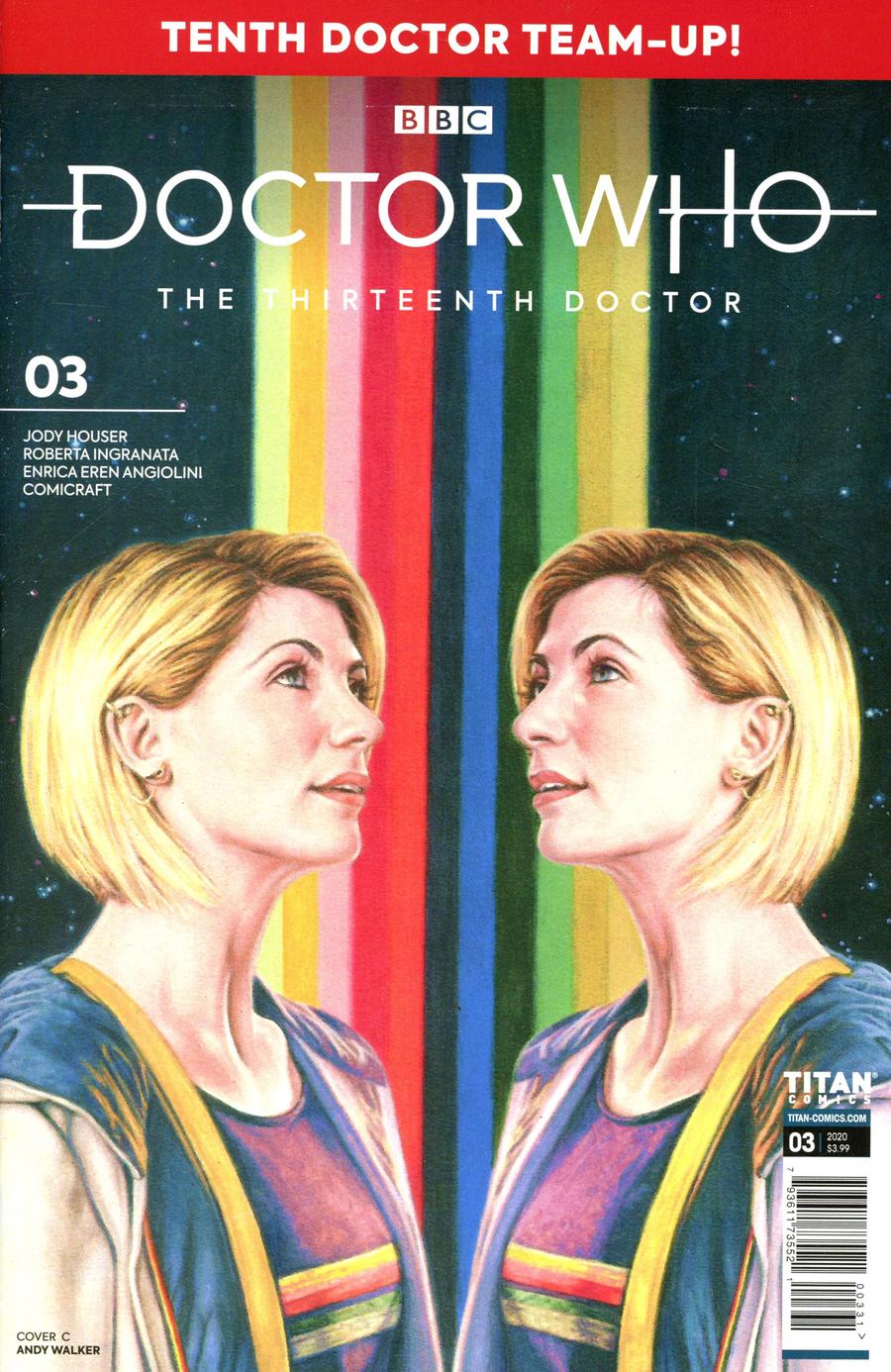 Doctor Who 13th Doctor Season 2 #3 Cover C Variant Andrew Pepoy Cover