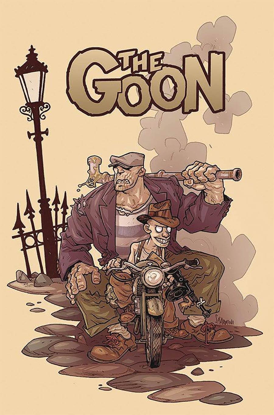 Goon Vol 4 #10 Cover B Variant Simone DArmini Cardstock Cover