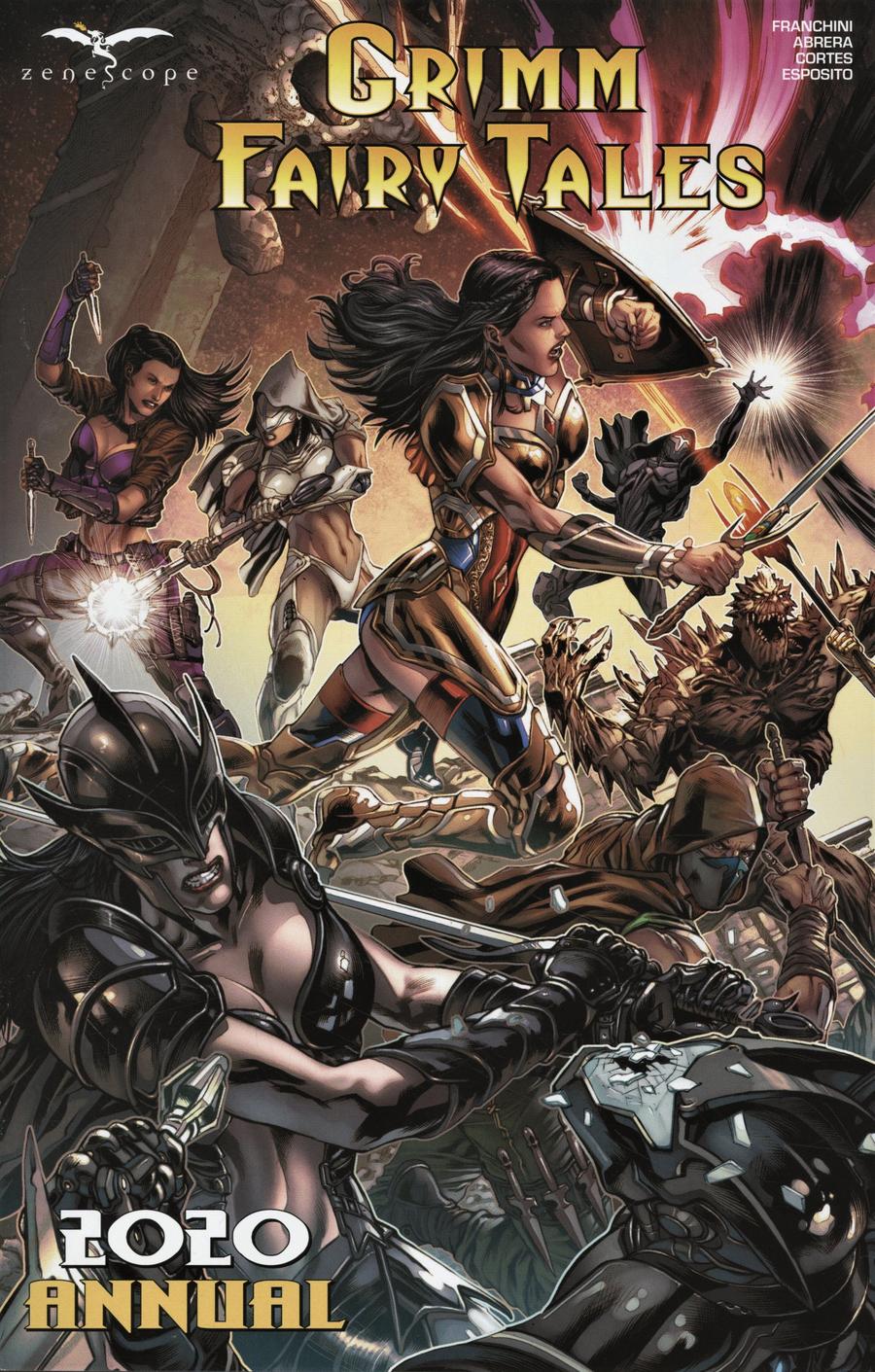 Grimm Fairy Tales Annual 2020 Cover A Igor Vitorino Left Side