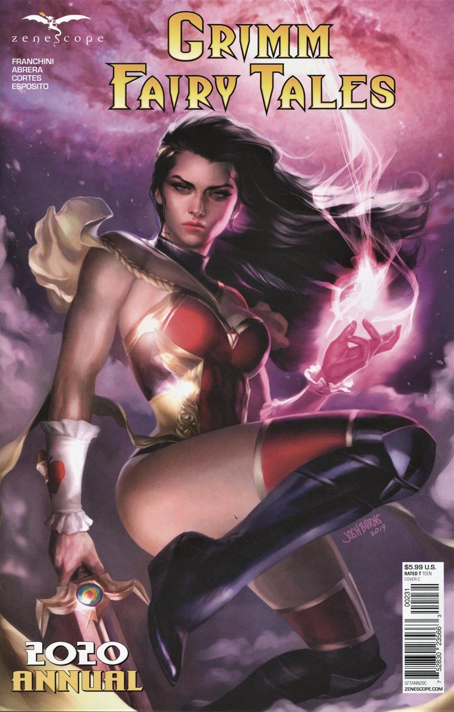 Grimm Fairy Tales Annual 2020 Cover C Josh Burns