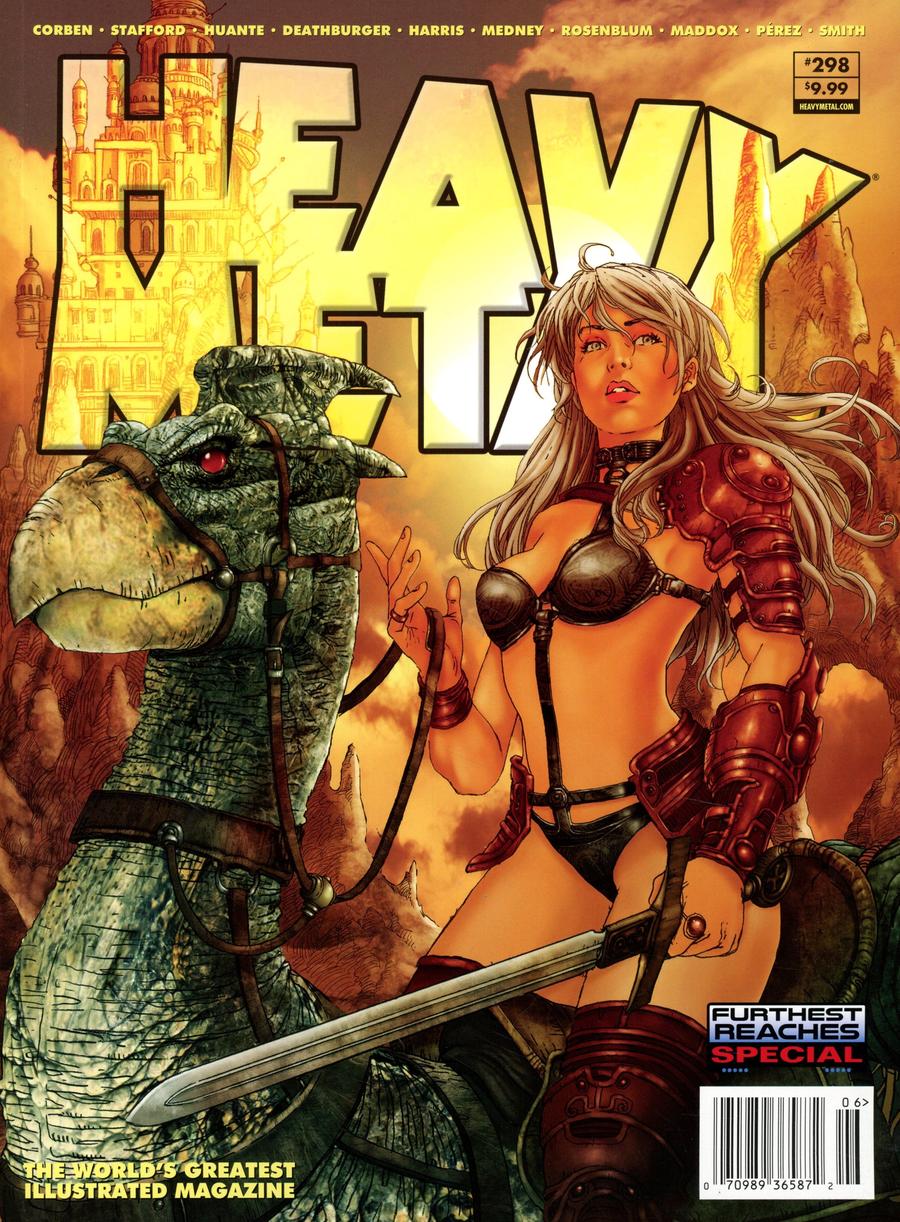 Heavy Metal #298 Cover A Regular Esau Escorza & Carlos Villas Cover