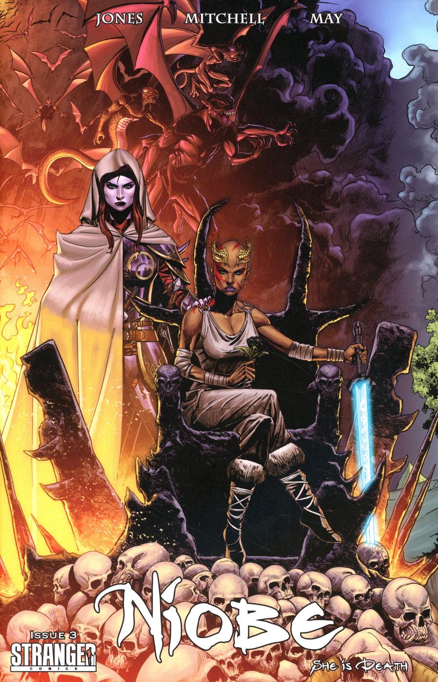 Niobe She Is Death #3 Cover A Regular Sheldon Mitchell Cover