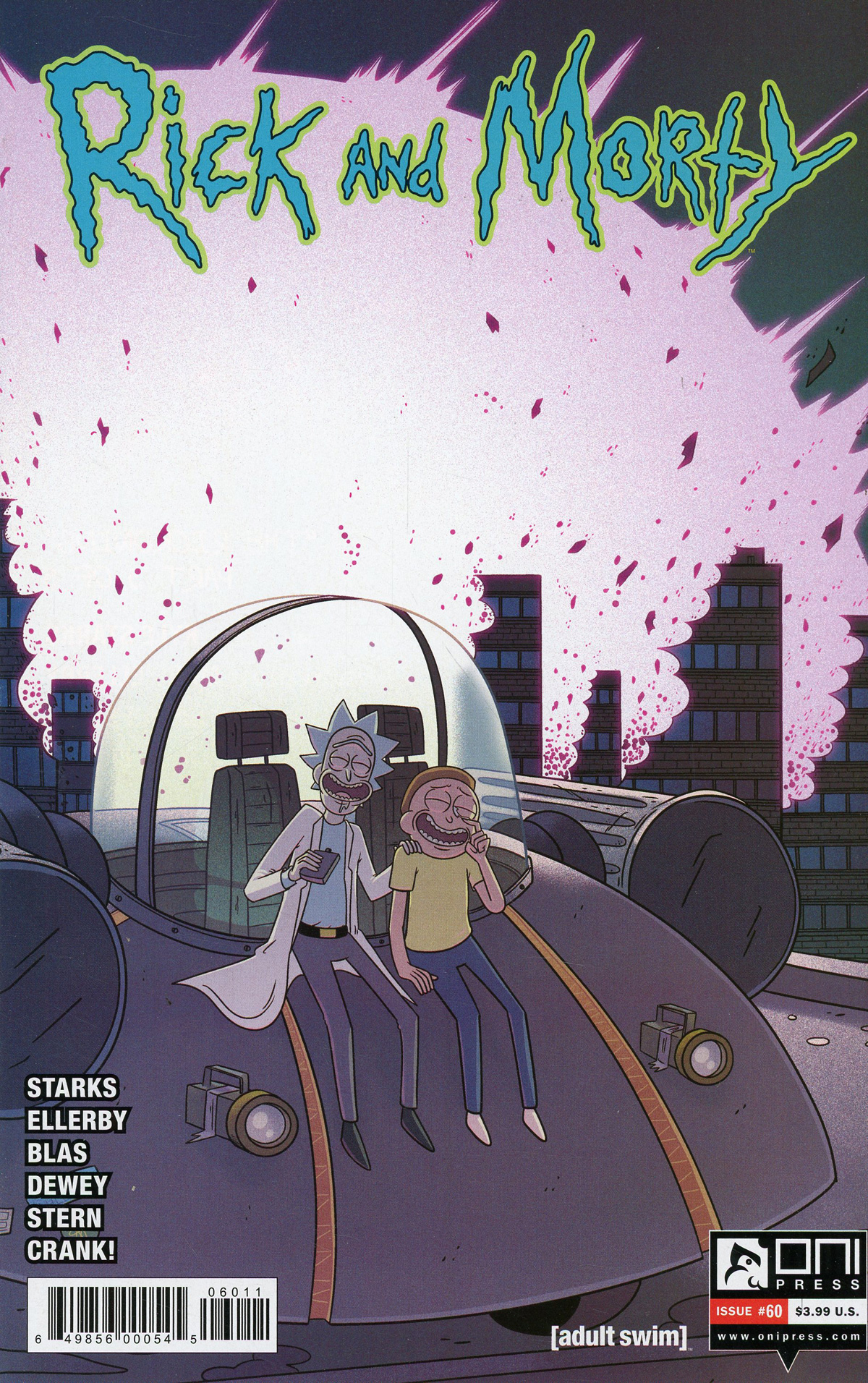 Rick And Morty #60 Cover A Regular Marc Ellerby & Sarah Stern Cover