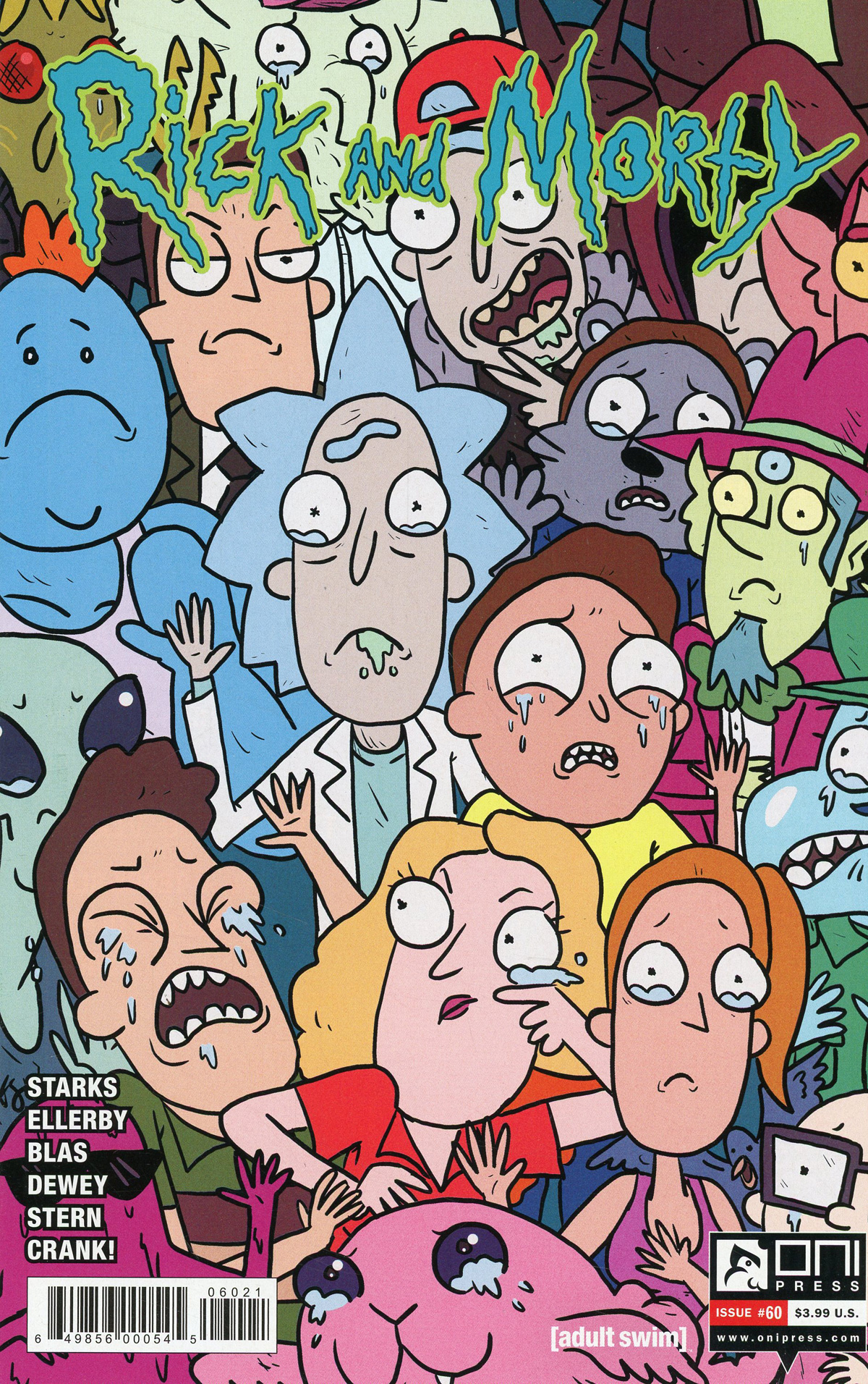 Rick And Morty #60 Cover B Variant Kyle Starks & Sarah Stern Cover