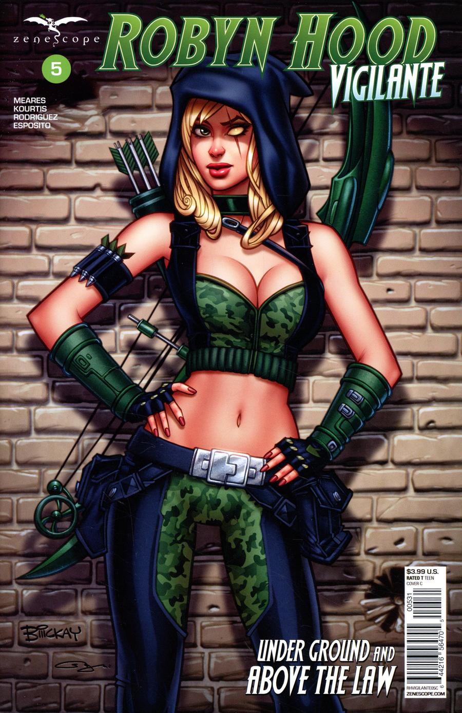 Grimm Fairy Tales Presents Robyn Hood Vigilante #5 Cover C Bill McKay