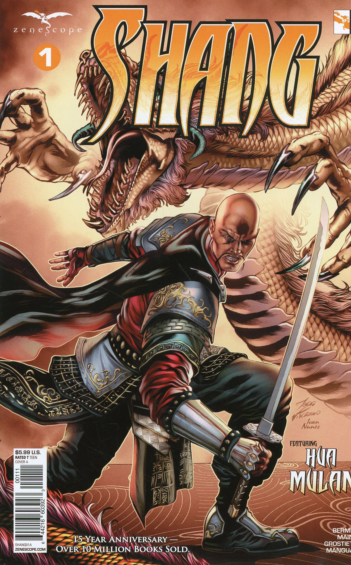 Grimm Fairy Tales Presents Shang #1 Cover A Igor Vitorino