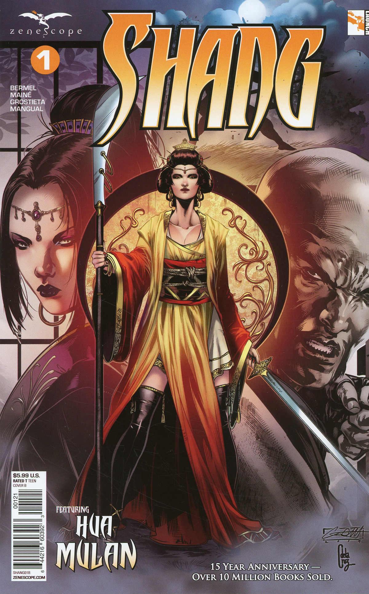 Grimm Fairy Tales Presents Shang #1 Cover B Caanan White