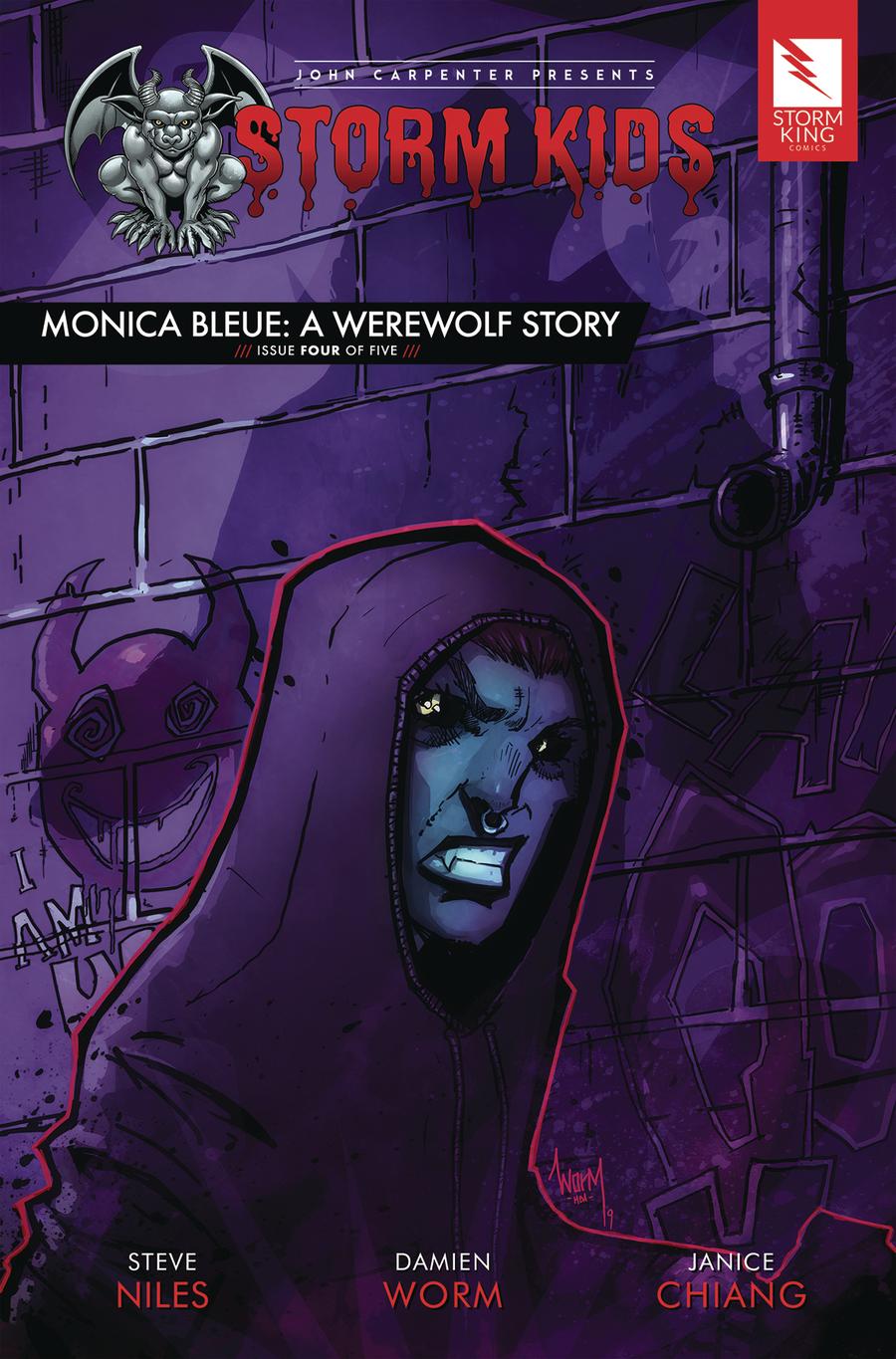 John Carpenter Presents Storm Kids Monica Bleue A Werewolf Story #4
