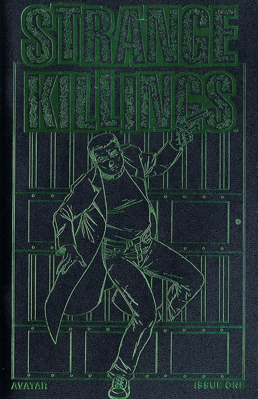 Warren Ellis Strange Killings #1 Cover B Leather Cover (Sale Edition)