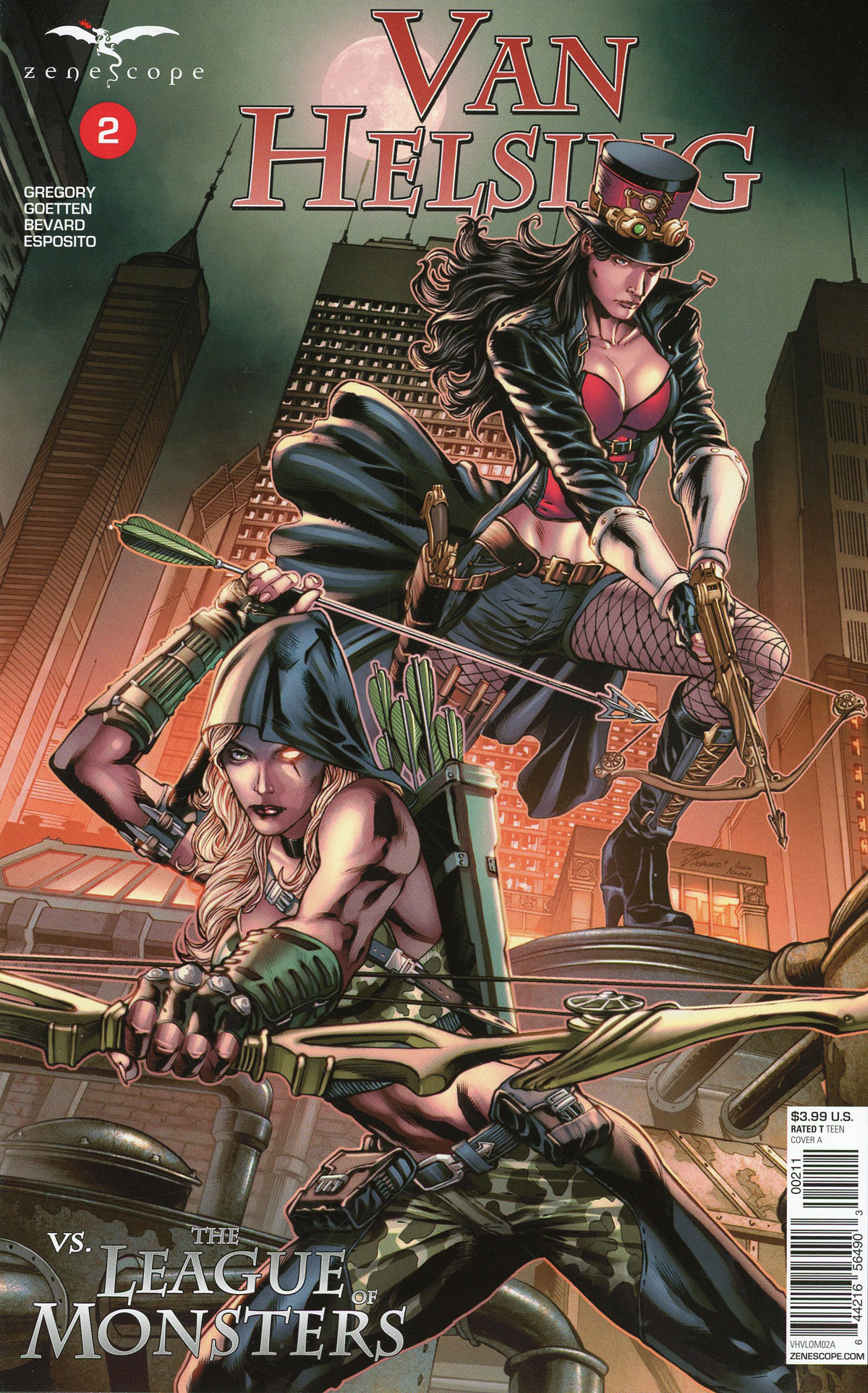 Grimm Fairy Tales Presents Van Helsing vs The League Of Monsters #2 Cover A Igor Vitorino