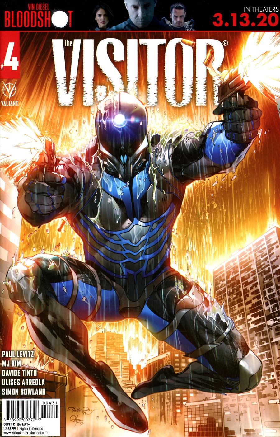 Visitor Vol 2 #4 Cover C Variant Netho Diaz Cover