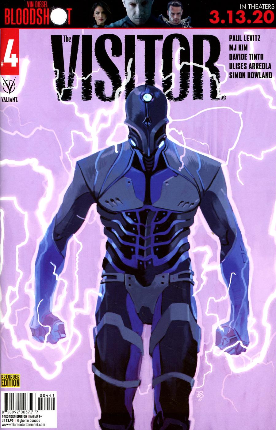 Visitor Vol 2 #4 Cover D Variant Pre-Order Edition