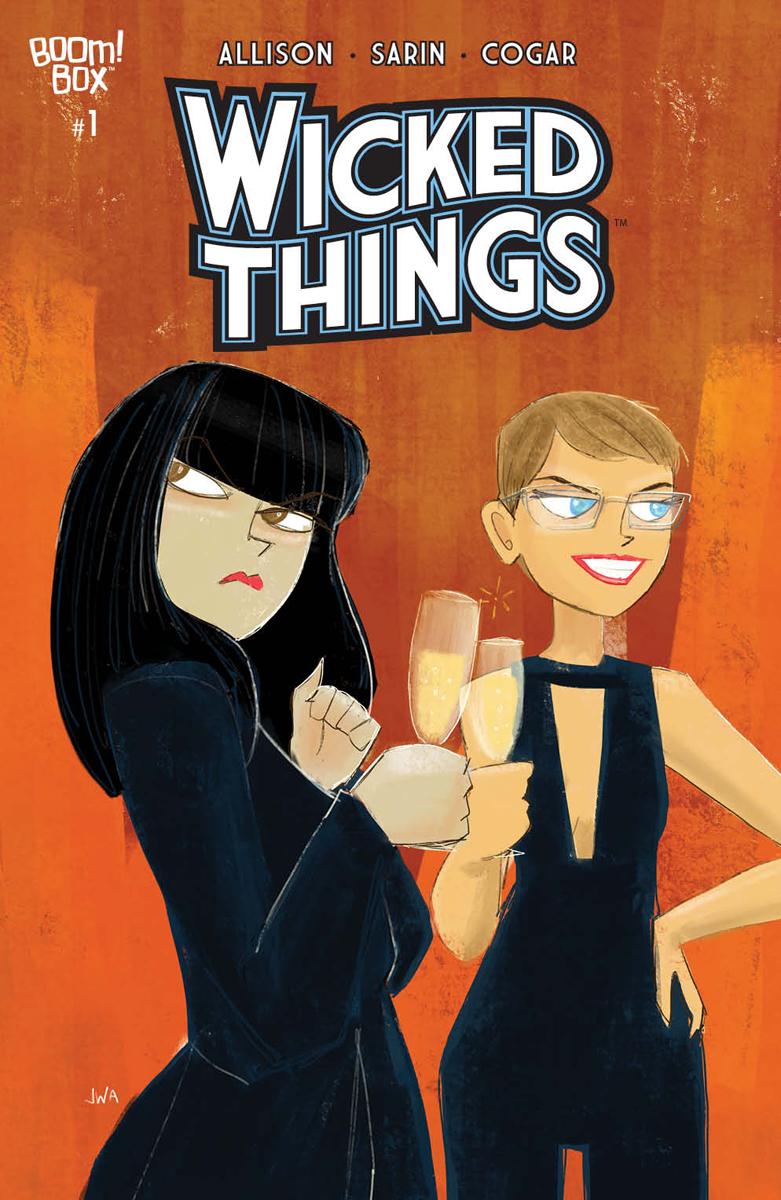 Wicked Things #1 Cover B Variant John Allison Cover