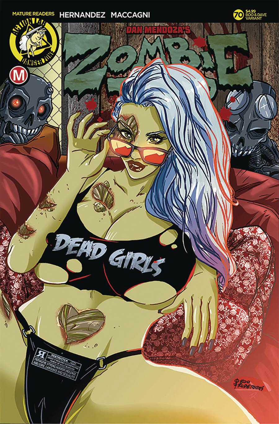 Zombie Tramp Vol 2 #70 Cover C Variant Rudetoons Cover
