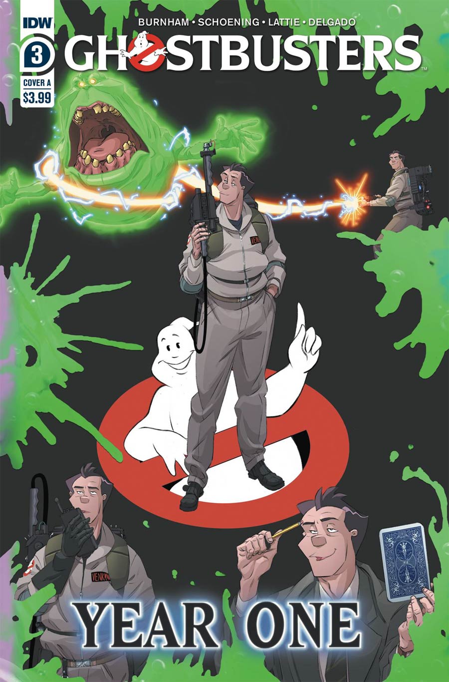 Ghostbusters Year One #3 Cover A Regular Dan Schoening Cover