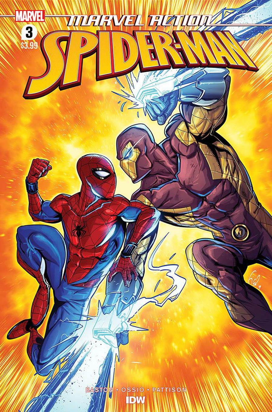 Marvel Action Spider-Man Vol 2 #3 Cover A Regular Fico Ossio Cover