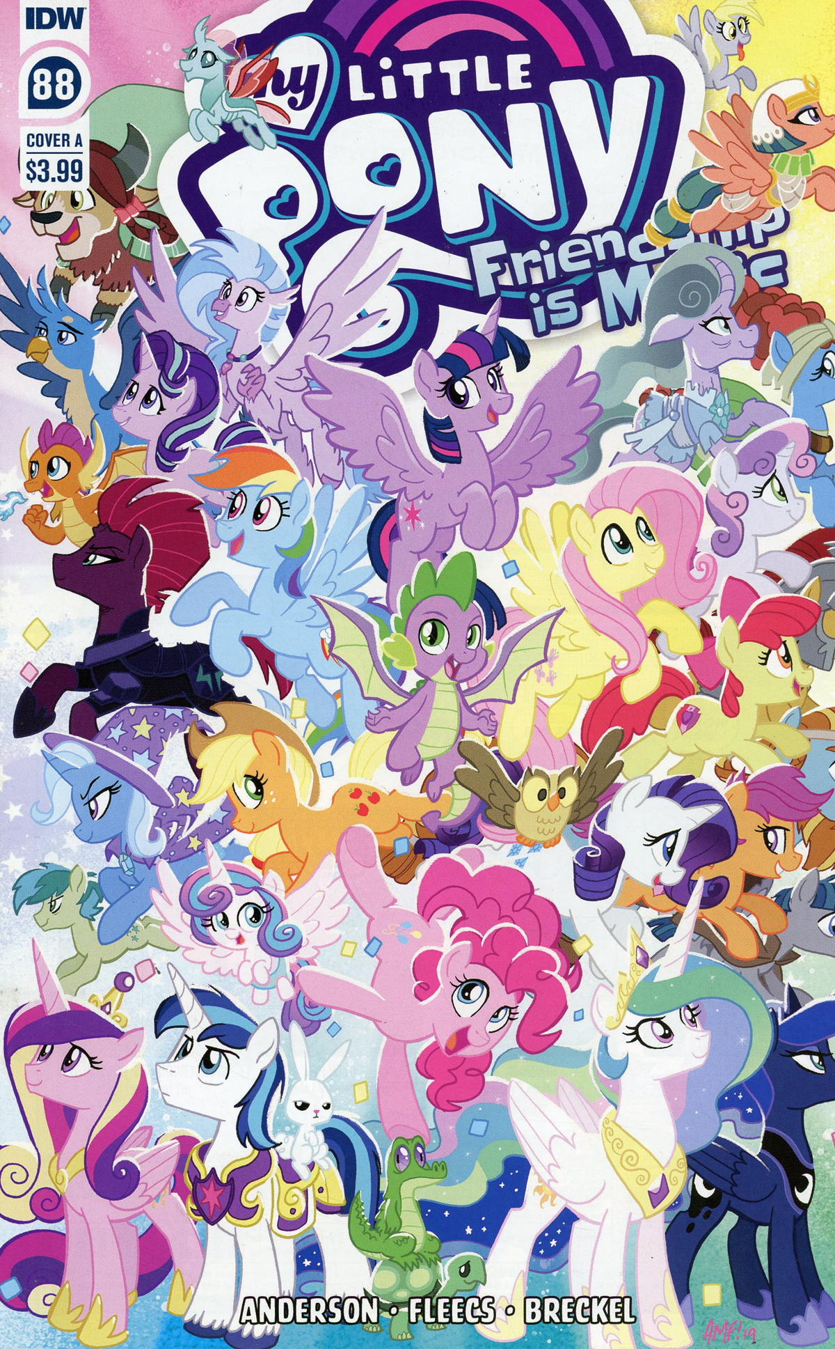My Little Pony Friendship Is Magic #88 Cover A Regular Tony Fleecs Cover
