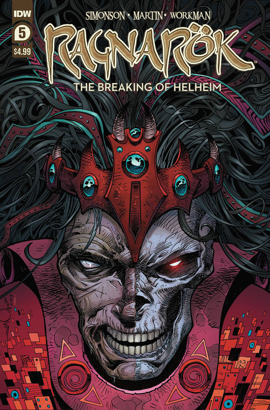 Ragnarok Breaking Of Helheim #5 Cover A Regular Walter Simonson Cover