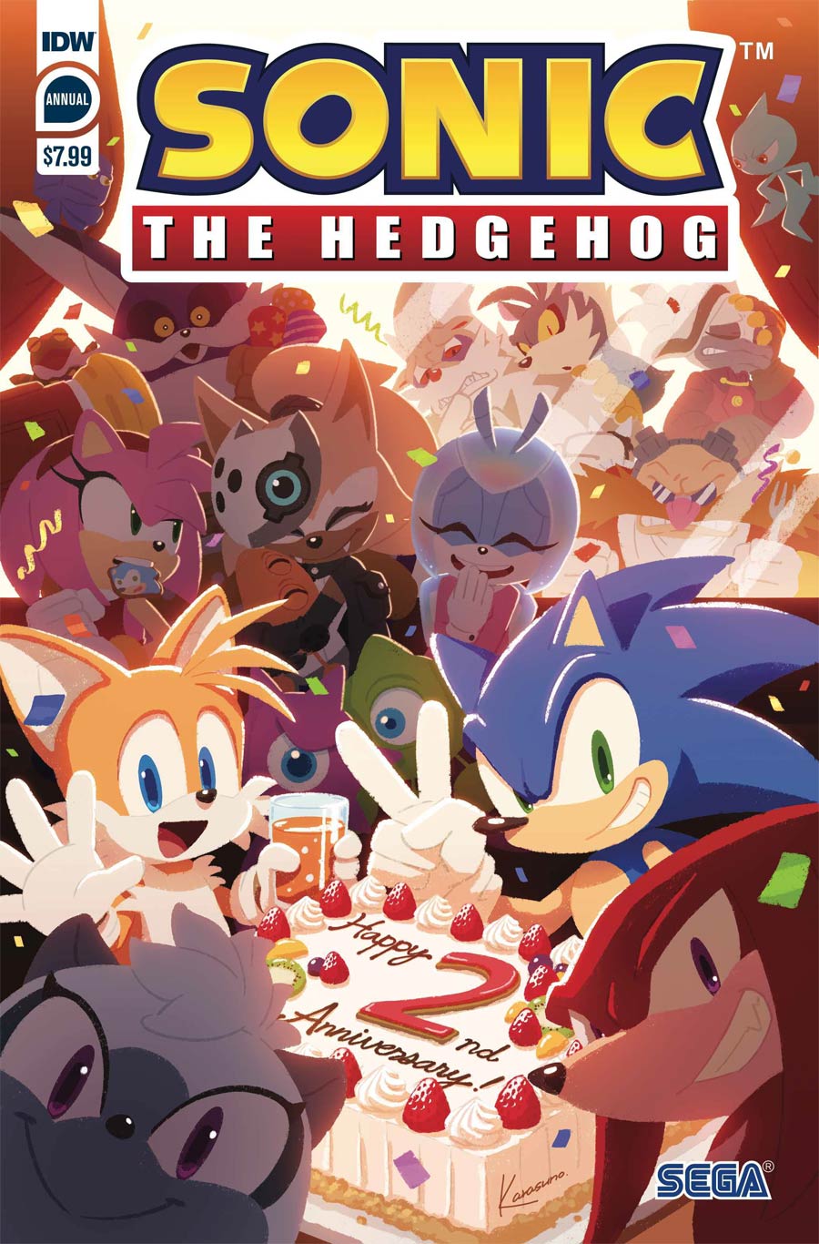 Sonic The Hedgehog Vol 3 Annual 2020 Cover A Regular Sonic Team Cover