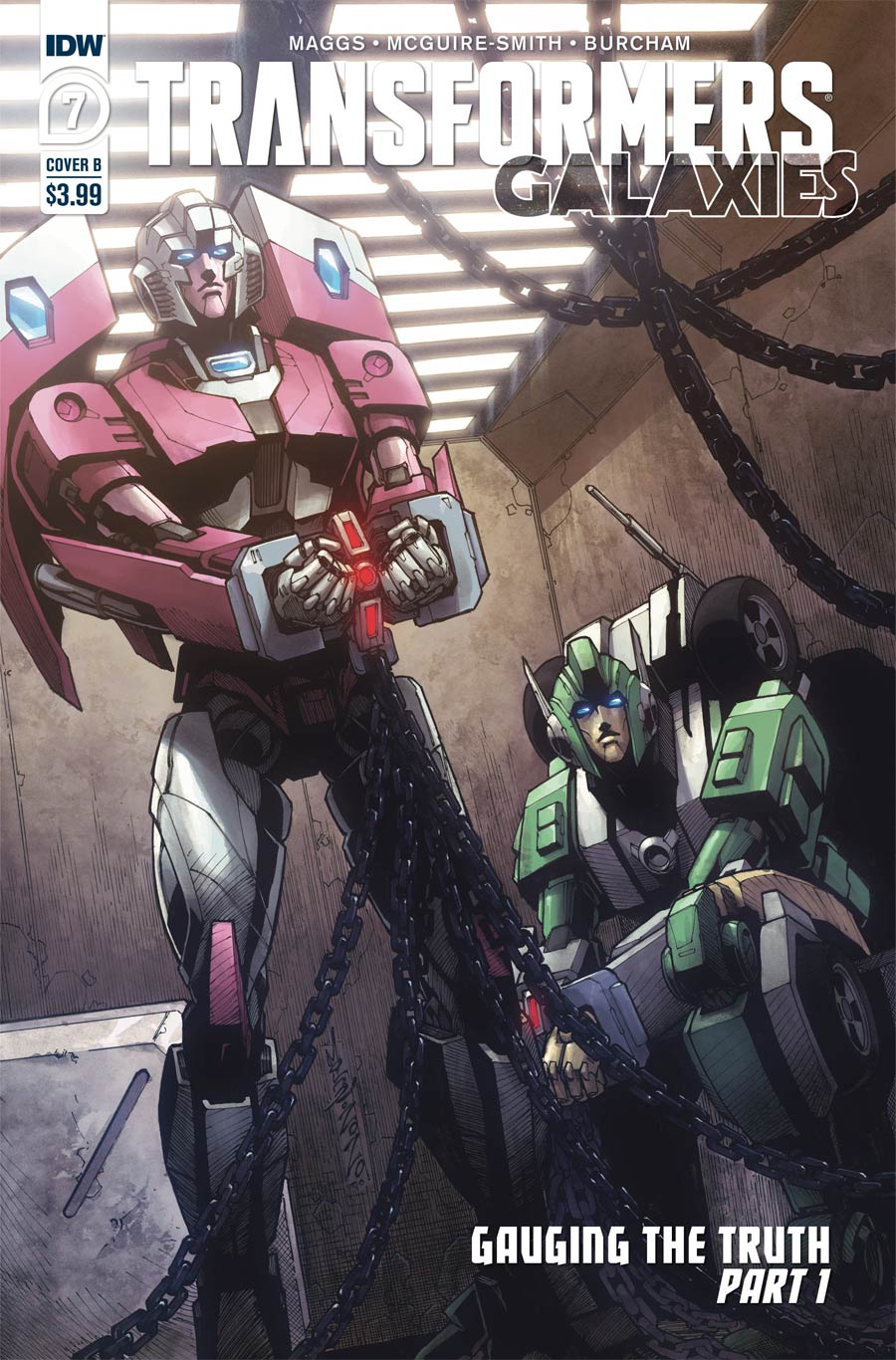 Transformers Galaxies #7 Cover B Variant Alex Milne Cover