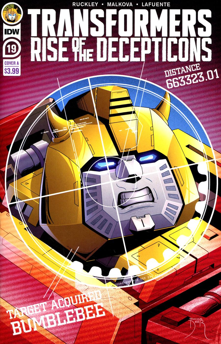 Transformers Vol 4 #19 Cover A Regular Thomas Deer Cover