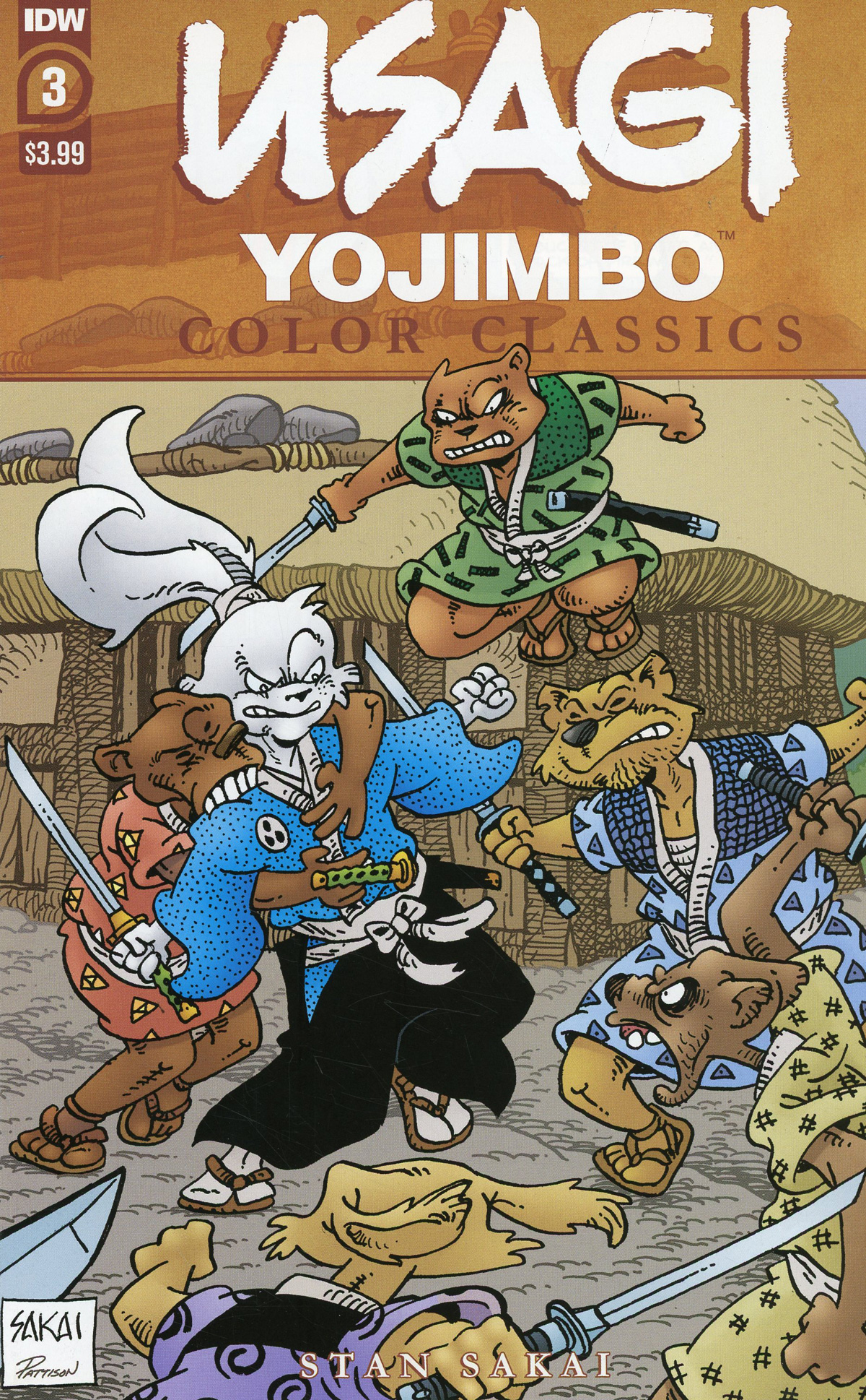 Usagi Yojimbo Color Classics #3