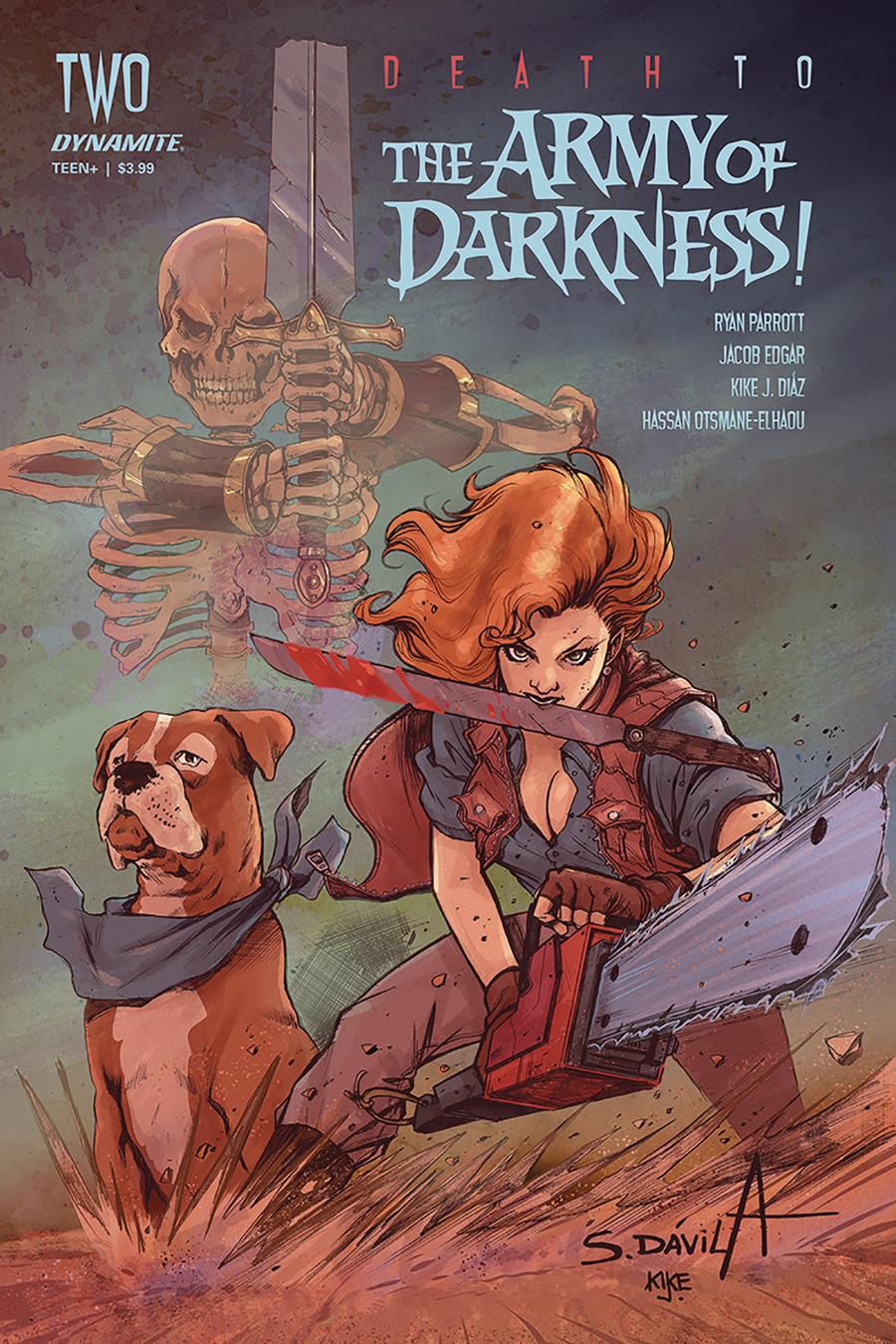 Death To The Army Of Darkness #2 Cover B Variant Sergio Davila Cover
