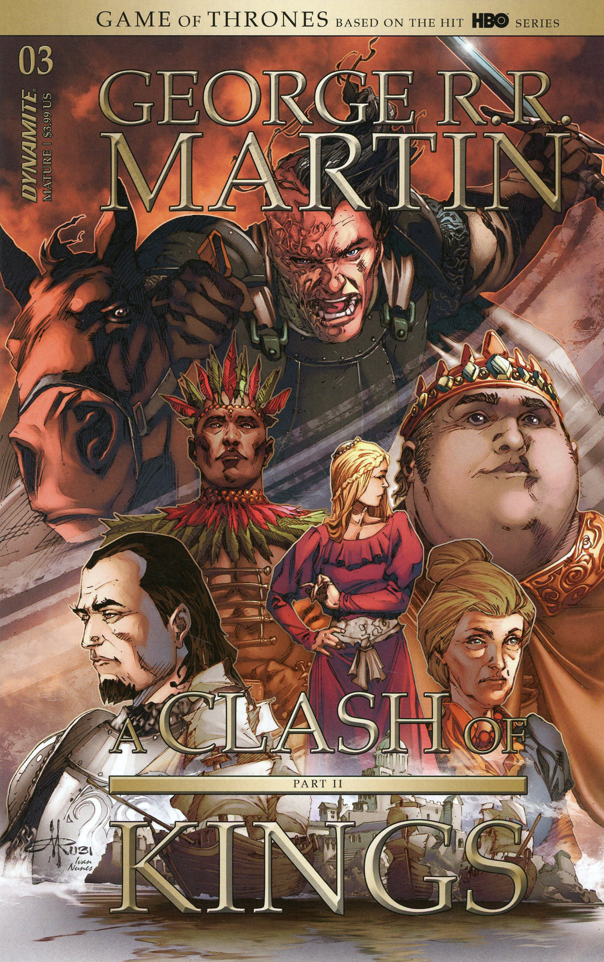 Game Of Thrones Clash Of Kings Vol 2 #3 Cover B Variant Mel Rubi Cover