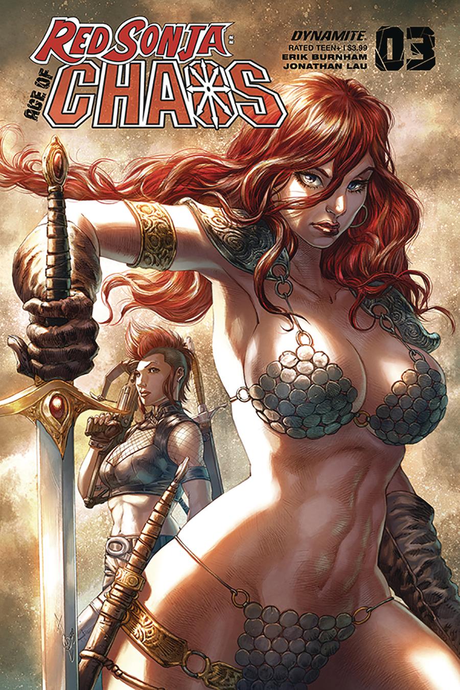 Red Sonja Age Of Chaos #3 Cover B Variant Alan Quah Cover