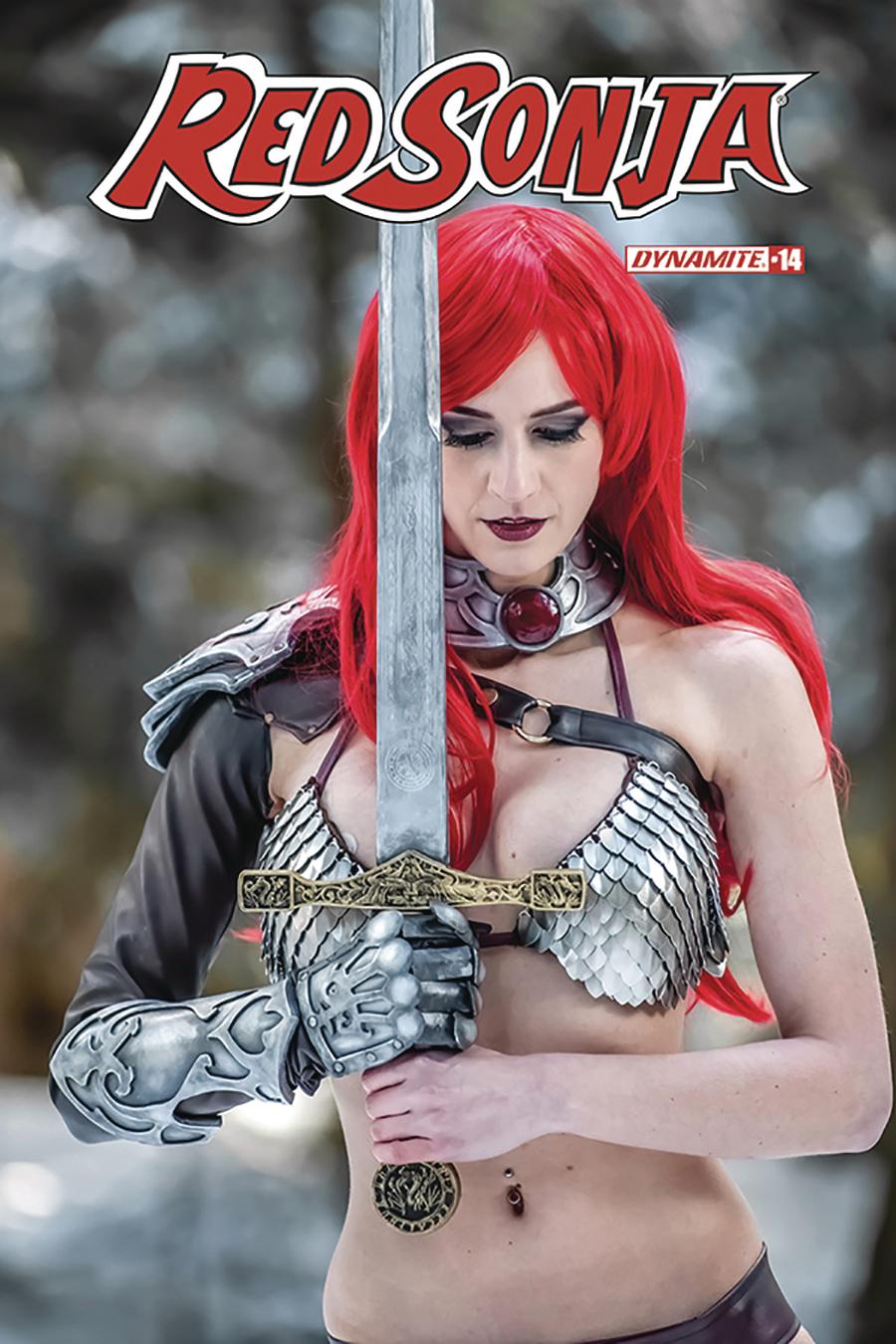 Red Sonja Vol 8 #14 Cover E Variant Katy DeCobray Cosplay Photo Cover