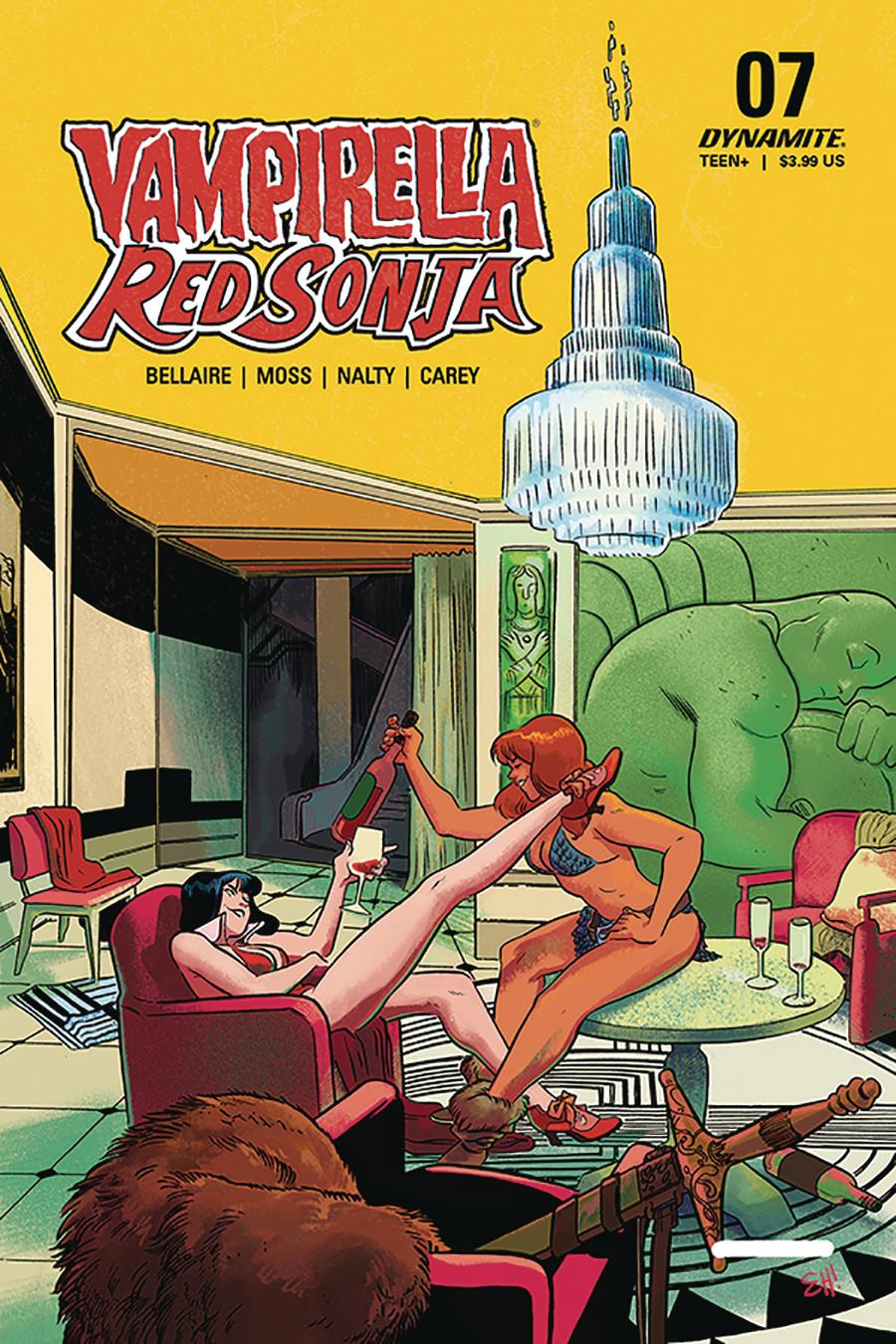 Vampirella Red Sonja #7 Cover B Variant Erica Henderson Cover