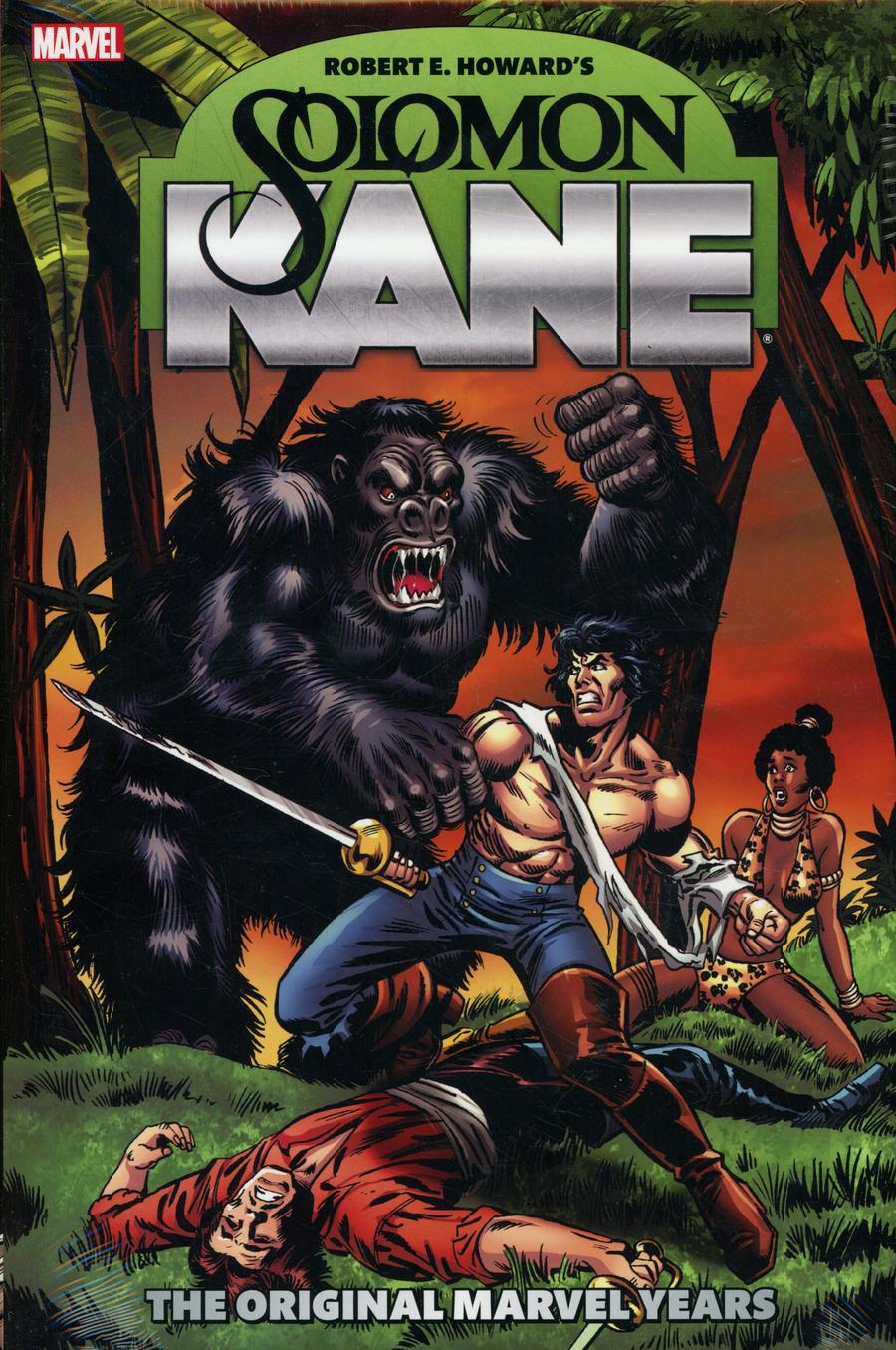 Solomon Kane Original Marvel Years Omnibus HC Direct Market Howard Chaykin & John Buscema Cover
