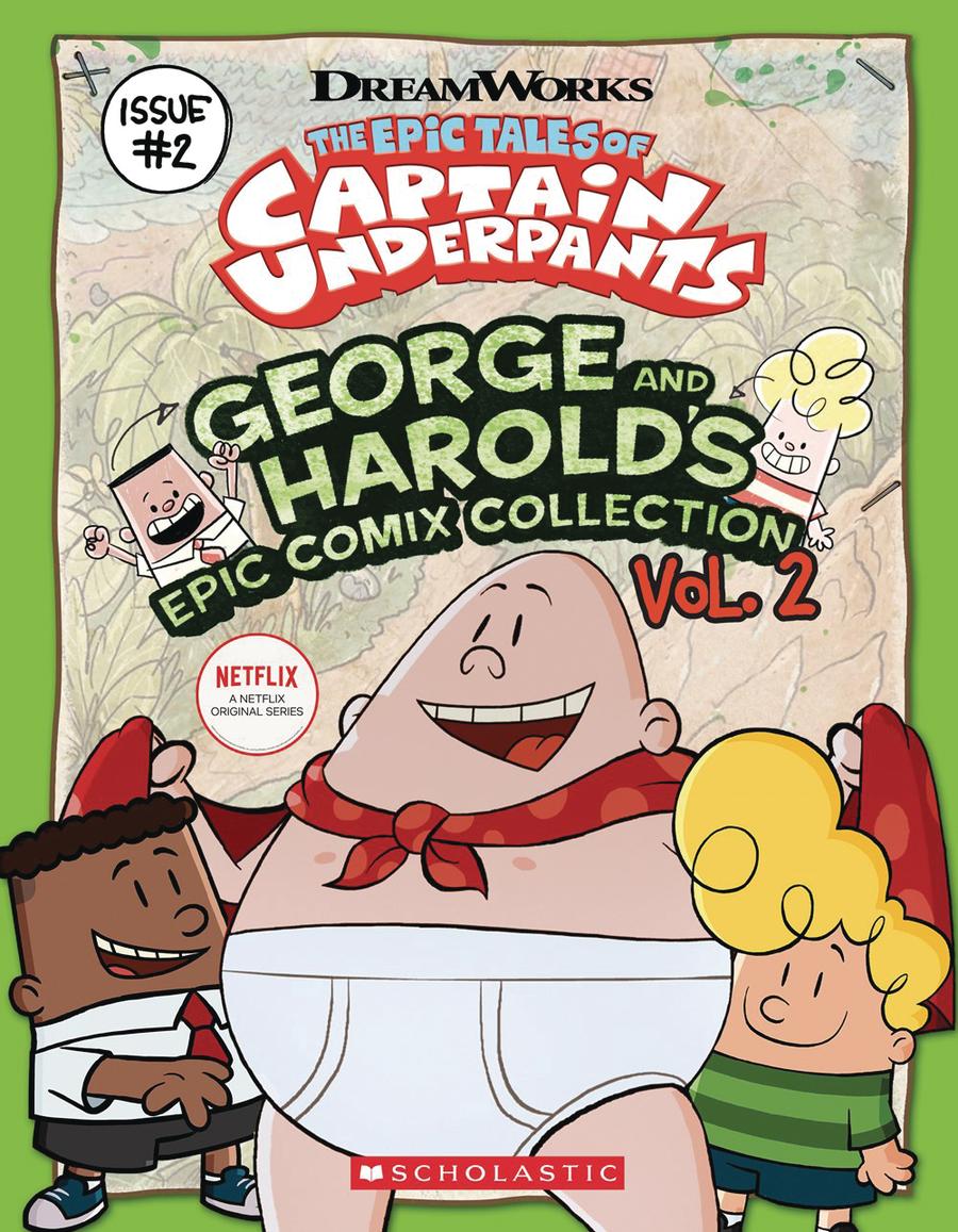 Epic Tales Of Captain Underpants George And Harolds Epic Comix Collection Vol 2 TP
