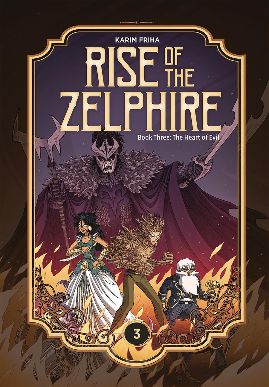 Rise Of The Zelphire Book 3 Heart Of Evil HC