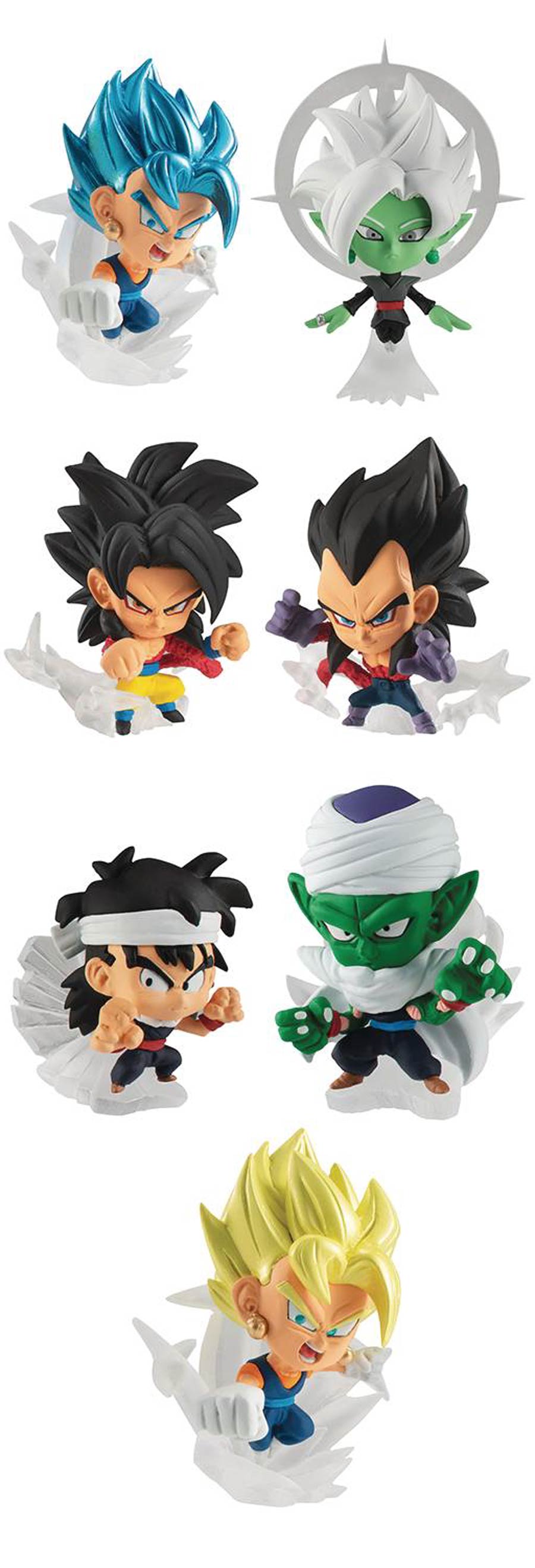 Dragon Ball Super Warriors 2 Mini Figure Blind Mystery Box 12-Piece Display