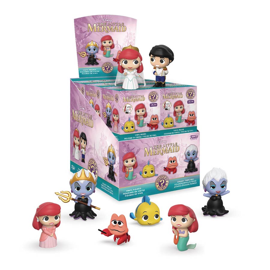 Little Mermaid Mystery Minis Series 2 Blind Mystery Box 12-Piece Display