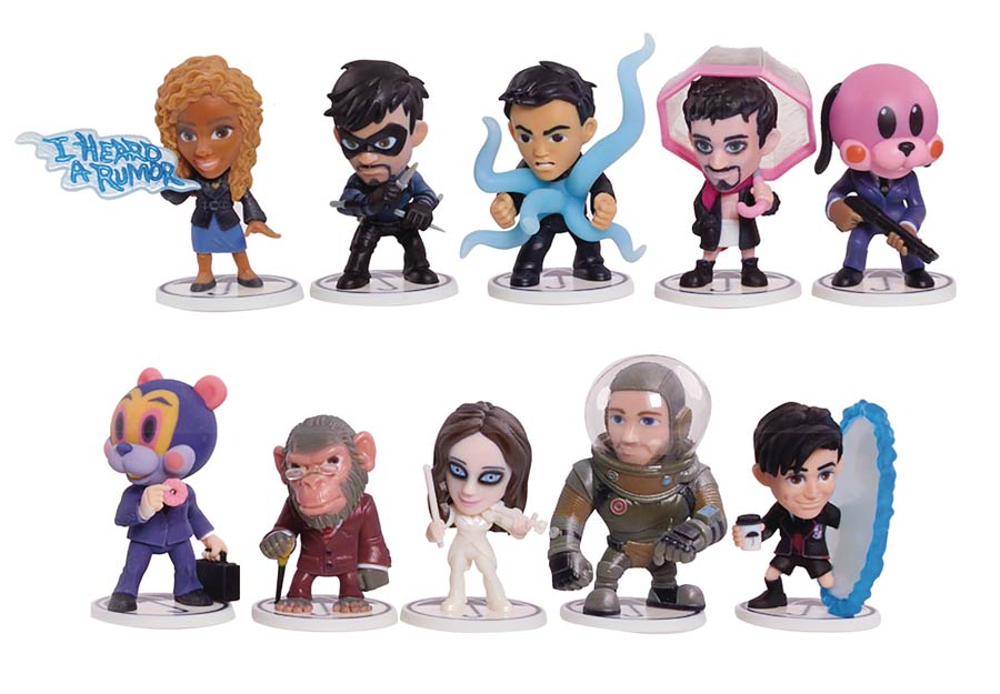 Umbrella Academy Chibi Figure Series 1 12-Piece Assortment Case