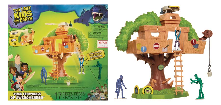 Last Kids On Earth Tree House Playset Case