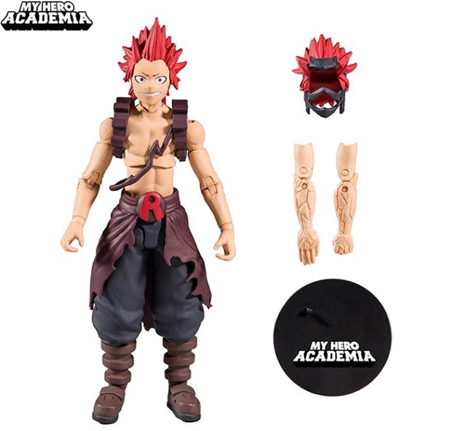 My Hero Academia 7-Inch Action Figure Wave 2 Eijiro Kirishima Case
