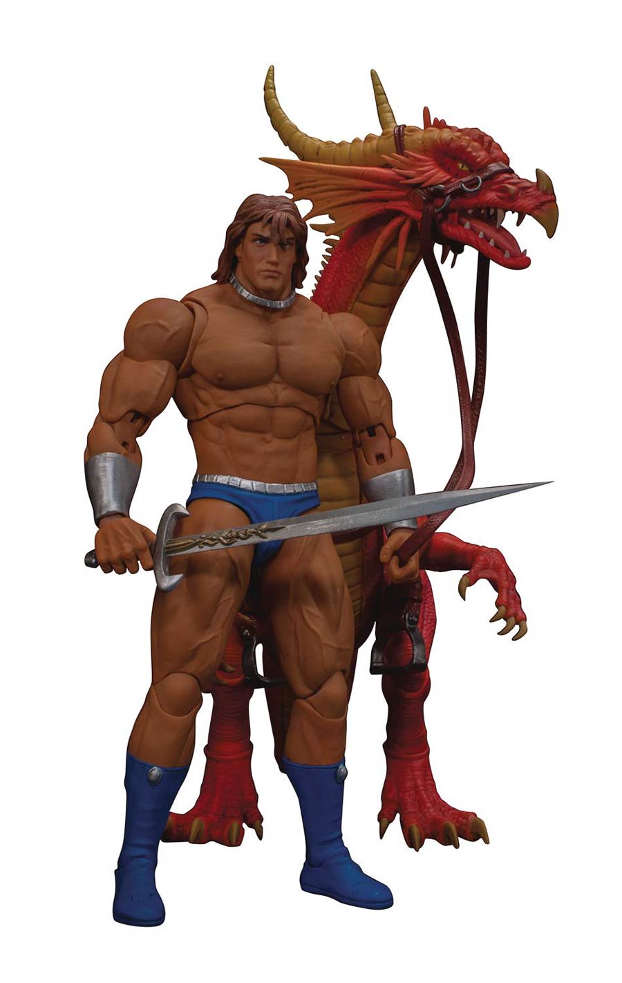 Golden Axe Ax Battler & Red Dragon 1/12 Scale Action Figure