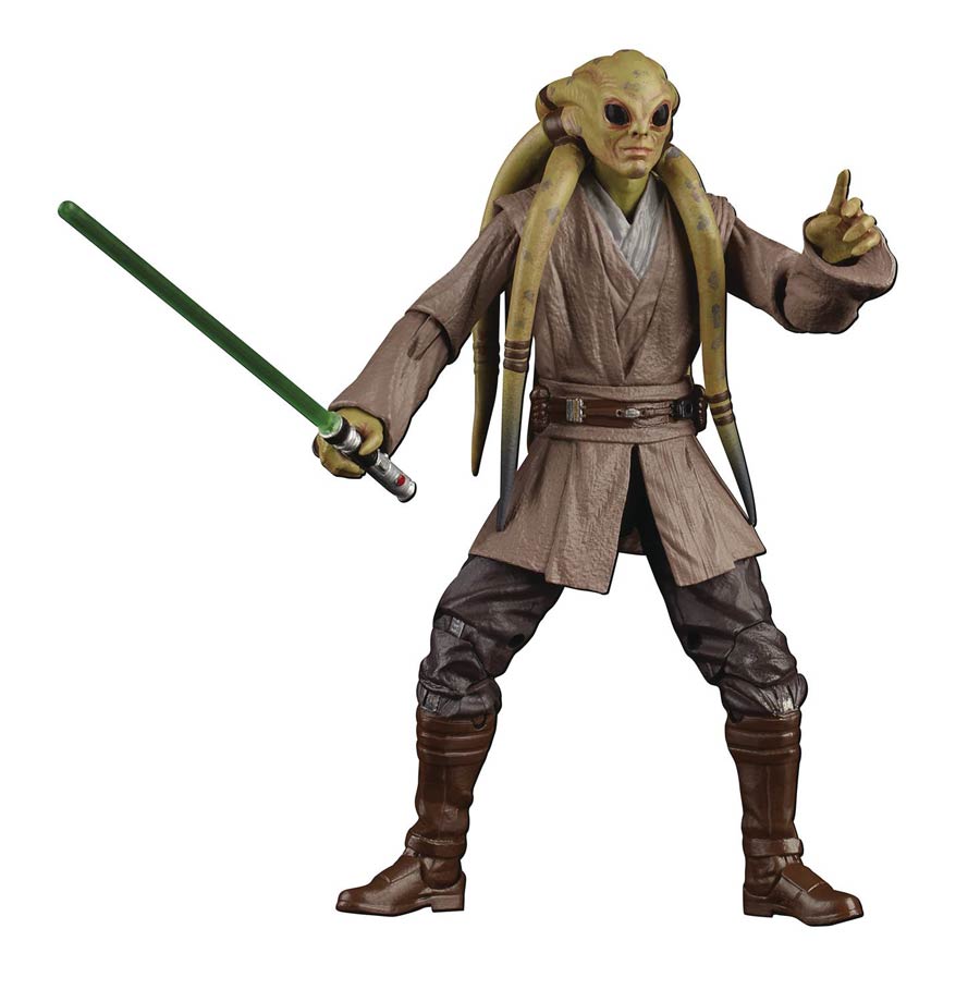 Star Wars Black Series Clone Wars Kit Fisto 6-Inch Action Figure Case